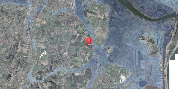 Stomflod og havvand på Vaarstvej 180, 9260 Gistrup