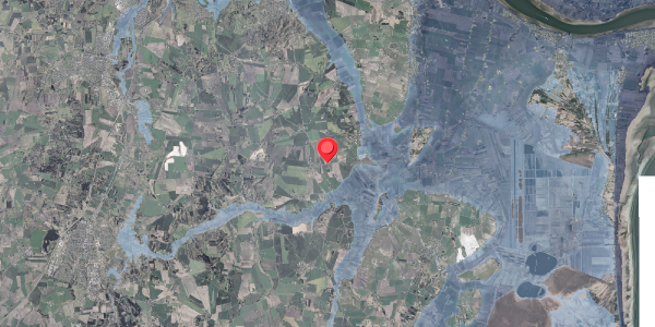 Stomflod og havvand på Vaarstvej 280, 9260 Gistrup