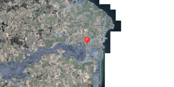 Stomflod og havvand på Torvet 3, 8500 Grenaa