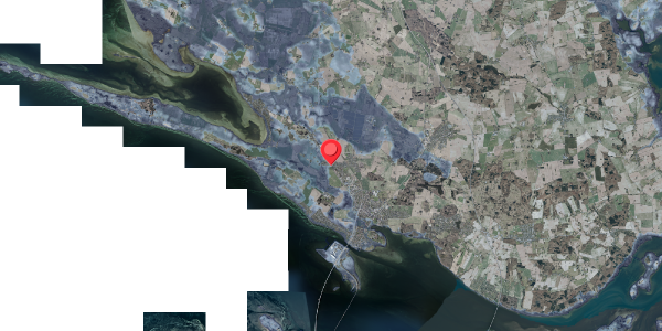 Stomflod og havvand på Koglevej 2, 4760 Vordingborg