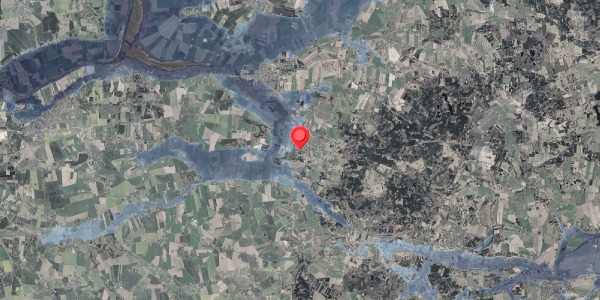 Stomflod og havvand på Pilevej 13, . , 8963 Auning