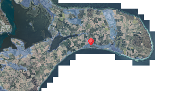Stomflod og havvand på Pælen 2, 4780 Stege