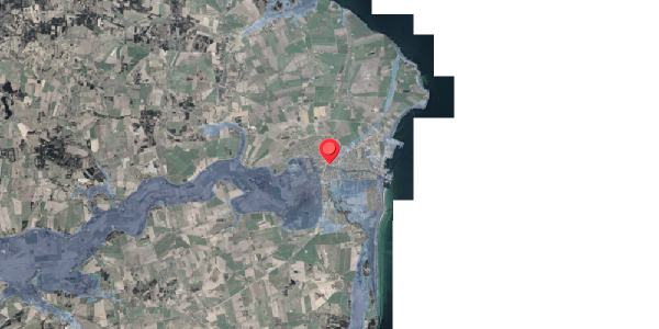 Stomflod og havvand på Rosengade 2D, 8500 Grenaa