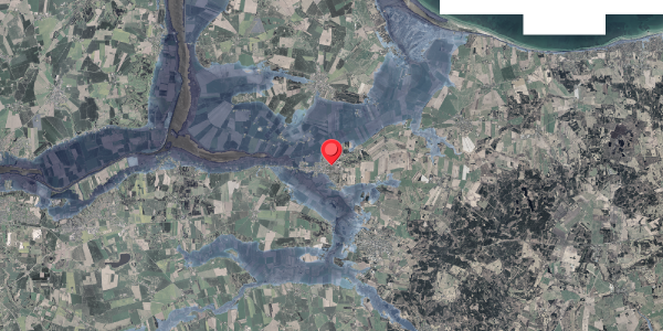 Stomflod og havvand på Fyrreparken 43A, . , 8961 Allingåbro