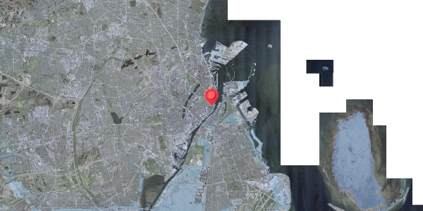 Stomflod og havvand på Amaliegade 8, 1256 København K