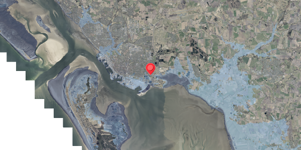 Stomflod og havvand på Energivej 8, 6700 Esbjerg