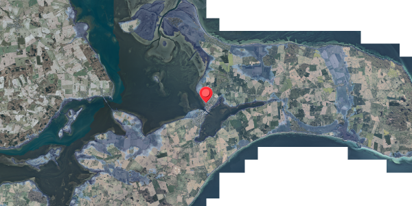Stomflod og havvand på Langgade 59, 4780 Stege