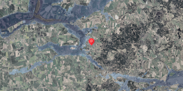 Stomflod og havvand på Torvegade 1C, . , 8963 Auning