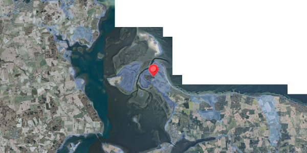 Stomflod og havvand på Thujavej 5, . , 4780 Stege