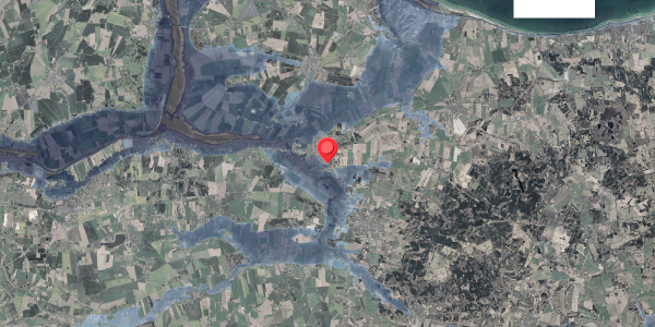 Stomflod og havvand på Ådalen 13, 8961 Allingåbro