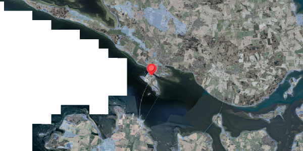 Stomflod og havvand på Danmarksvej 10, 4760 Vordingborg