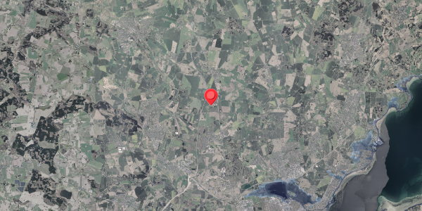 Stomflod og havvand på Elvej 6, 8380 Trige