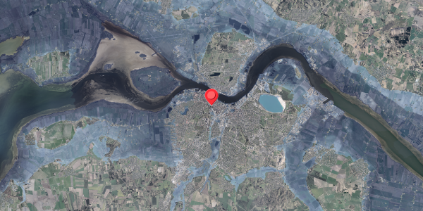 Stomflod og havvand på Stengade 1, 9000 Aalborg