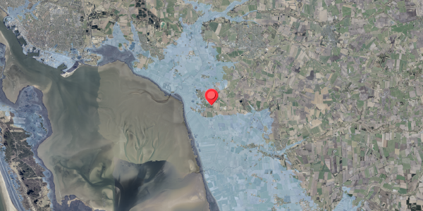 Stomflod og havvand på Østertoften 32, . , 6740 Bramming