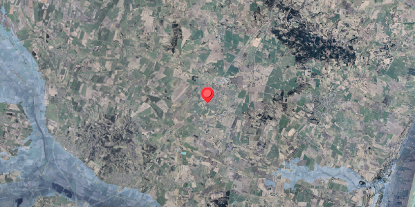 Stomflod og havvand på Tryvej 5, 9320 Hjallerup