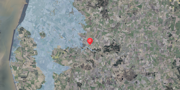 Stomflod og havvand på Kummerlev 9, 6261 Bredebro