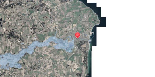 Stomflod og havvand på Åholmen 1, 8500 Grenaa