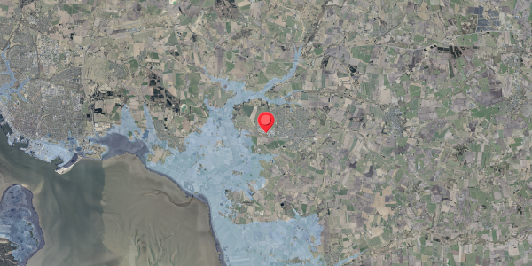 Stomflod og havvand på Industrivej 43, . , 6740 Bramming