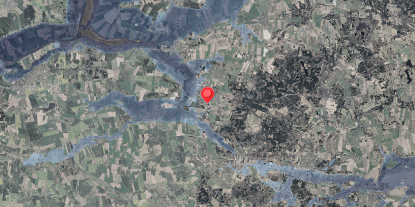 Stomflod og havvand på Industrivej 8B, 8963 Auning