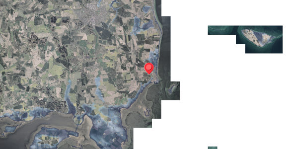 Stomflod og havvand på Bøgelunden 51, 8300 Odder