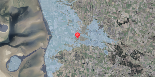 Stomflod og havvand på Torvet 3, 6760 Ribe