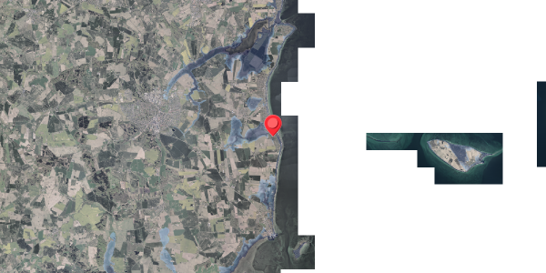 Stomflod og havvand på Strandagervej 1, 8300 Odder
