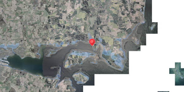 Stomflod og havvand på Fjordbakken 3, 8300 Odder