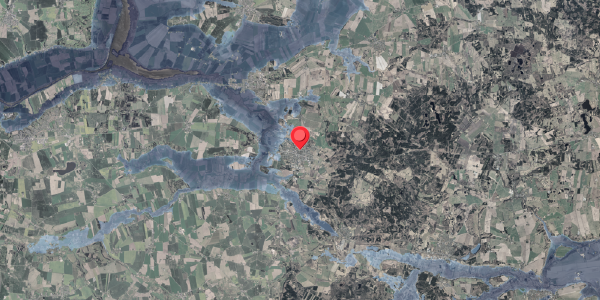Stomflod og havvand på Juelsgade 13C, 8963 Auning
