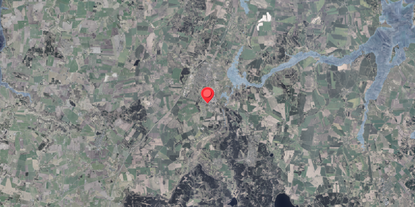 Stomflod og havvand på Højdedraget 170, 9530 Støvring