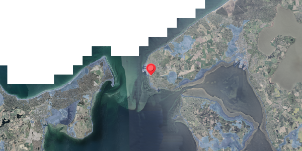 Stomflod og havvand på Nørregade 87, . , 3390 Hundested