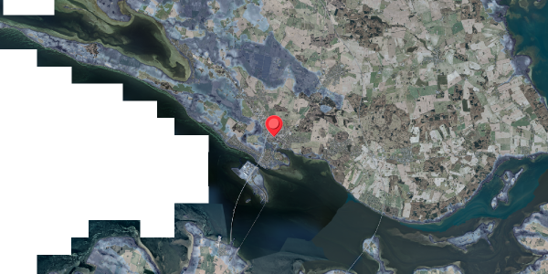 Stomflod og havvand på Algade 53C, 4760 Vordingborg