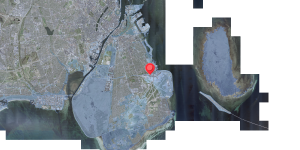 Stomflod og havvand på Terminalgade 1, 2770 Kastrup