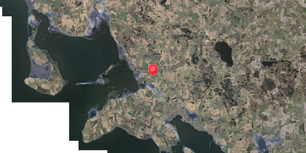 Stomflod og havvand på Steensgaard 10, 5642 Millinge