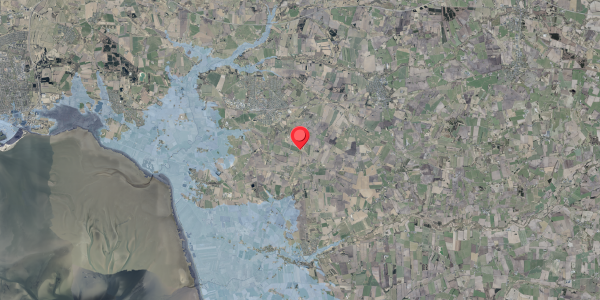 Stomflod og havvand på Ribevej 56, . , 6740 Bramming