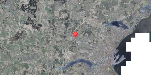 Stomflod og havvand på Sortevej 21, 8381 Tilst