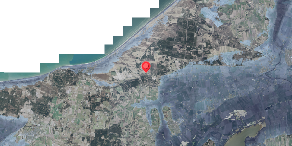 Stomflod og havvand på Kronvildtvej 128, 9460 Brovst