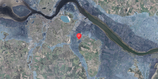 Stomflod og havvand på Kærhavegårdvej 202, 9270 Klarup