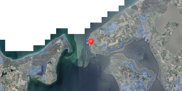 Stomflod og havvand på Stormgade 2, 3390 Hundested