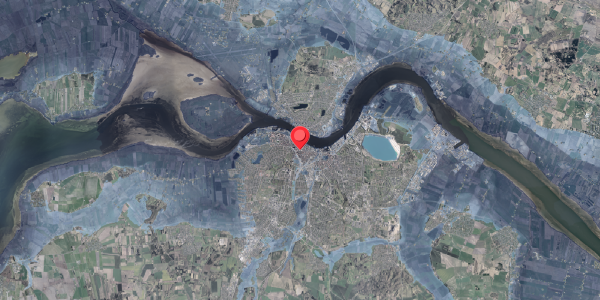 Stomflod og havvand på Algade 53, 9000 Aalborg