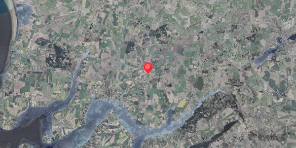 Stomflod og havvand på Dalvej 2, 9632 Møldrup