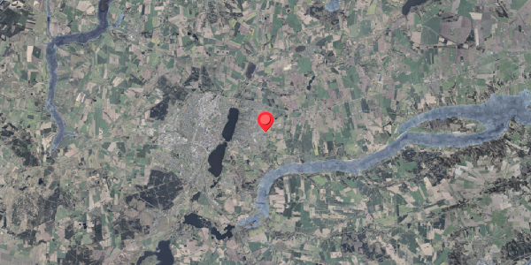 Stomflod og havvand på Asmild Dige 21, 8800 Viborg