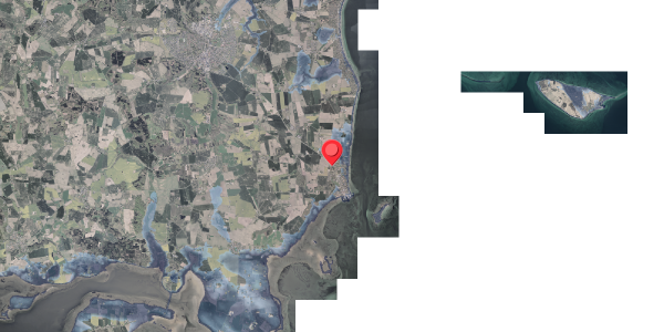 Stomflod og havvand på Hou Strandpark 21, 8300 Odder
