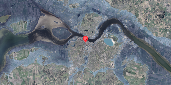 Stomflod og havvand på Algade 61, 9000 Aalborg