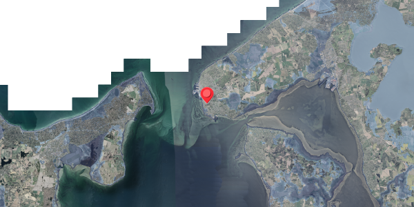Stomflod og havvand på Rylevej 3, 3390 Hundested