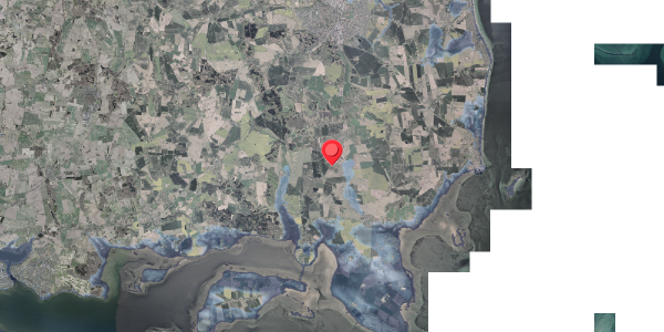 Stomflod og havvand på Persievej 2, 8300 Odder