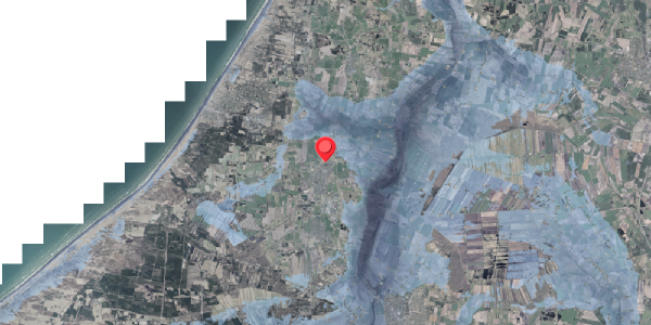 Stomflod og havvand på Morelvej 21, 9490 Pandrup