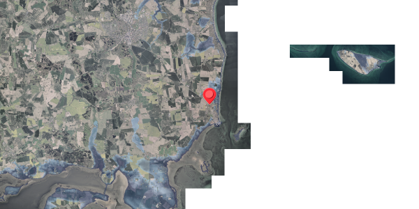 Stomflod og havvand på Hou Strandpark 5, 8300 Odder