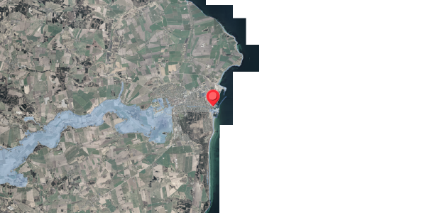 Stomflod og havvand på Fiskergade 1, . , 8500 Grenaa