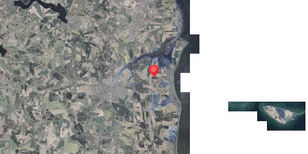 Stomflod og havvand på Rudevej 140, 8300 Odder
