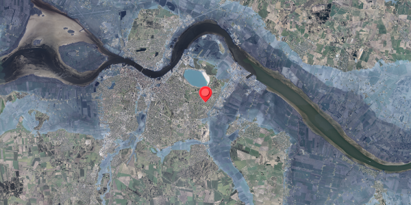 Stomflod og havvand på Blåkildevej 103B, 9220 Aalborg Øst